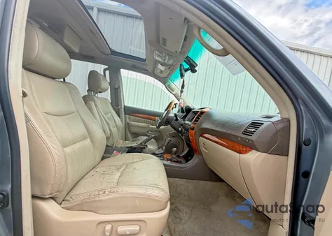 2003 Lexs Gx 470 Blue из США, поврежденный, VIN JTJBT20X930023562